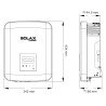 Inversor Red Autoconsumo trifásico Solax X3-MIC-4.0-G2 4000 W Generación 2 con Wifi